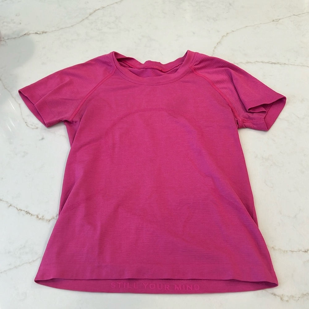 Lululemon pink swiftly tech size 2